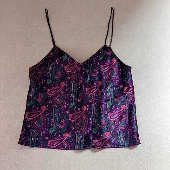 Frederick's of Hollywood Other - Fredricks of Hollywood Chemise Camisole Womens Top Sexy Lingerie Satin Presley